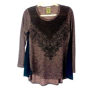 Vocal brand tunic Sz S